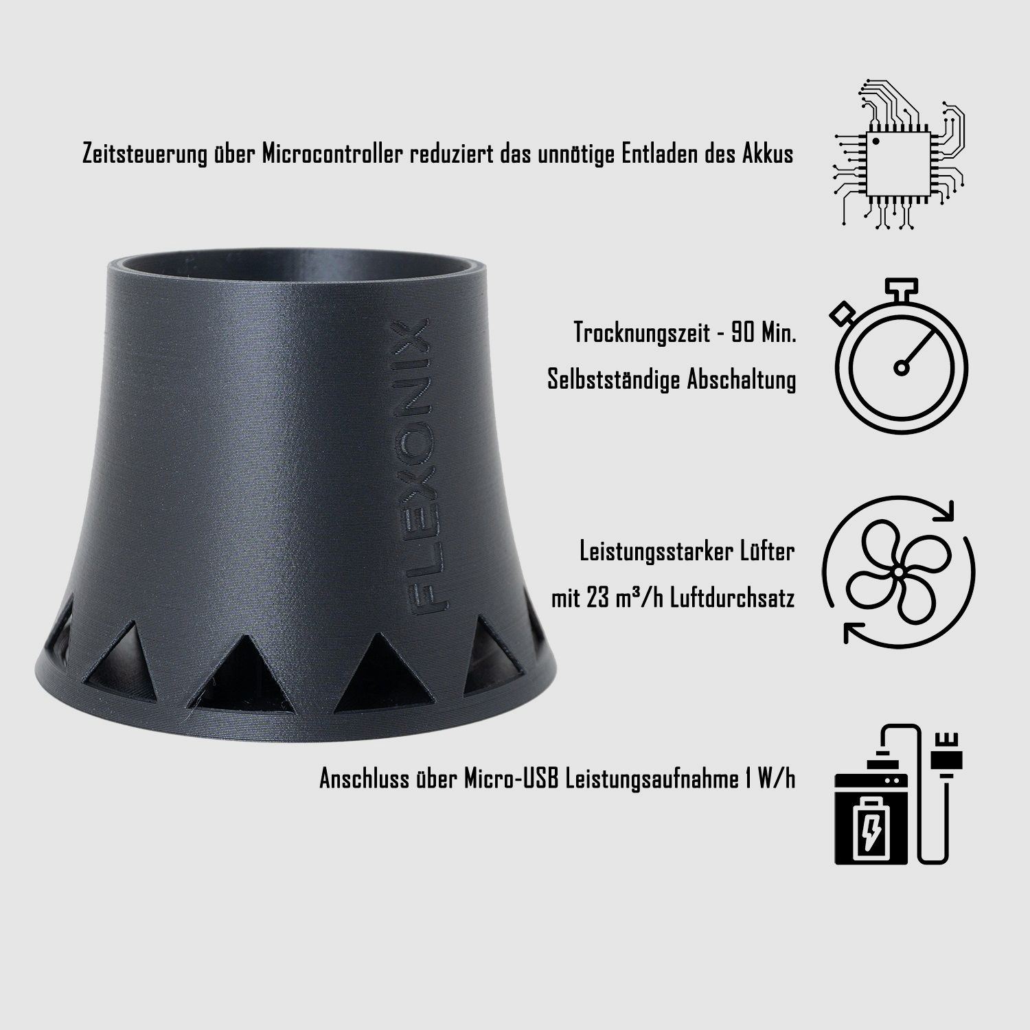 Ahutec GmbH DRY MAKER Demper Droger Wapenaccessoires, afbeelding 2 van 2