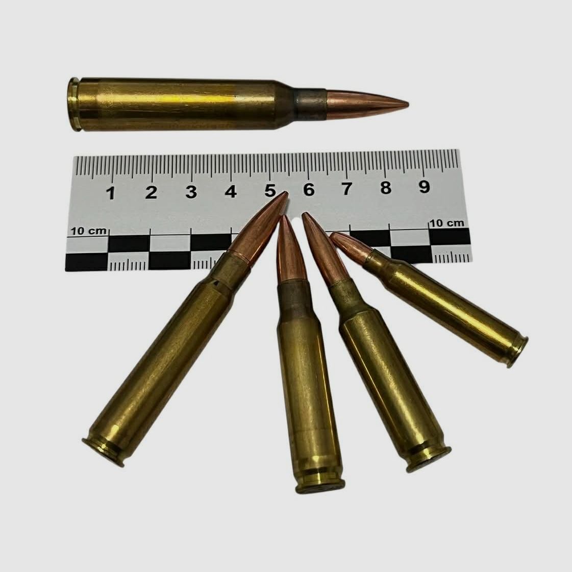 Dummy Cartridge Set – .338 Lapua Mag | 8x57 | 7.62x51 | 6.5 Creedmoor | 5.56x45