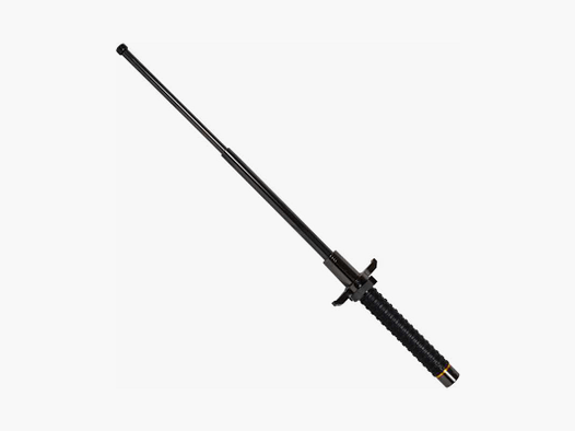 BlackField Teleskopschlagstock Parrierstange schwarz Hartgummi 26"