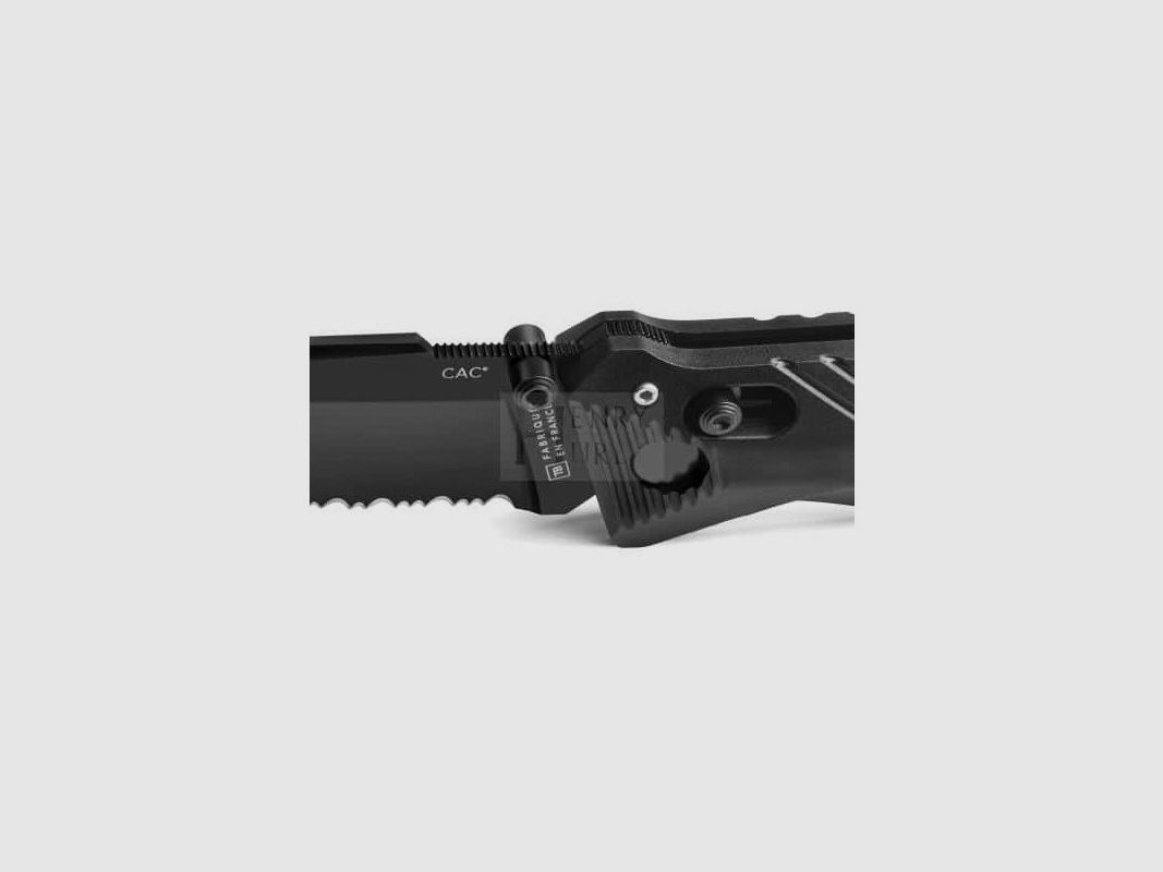 TASCHENMESSER CAC SERRATION PA6 SCHWARZ, Bild 3 von 14