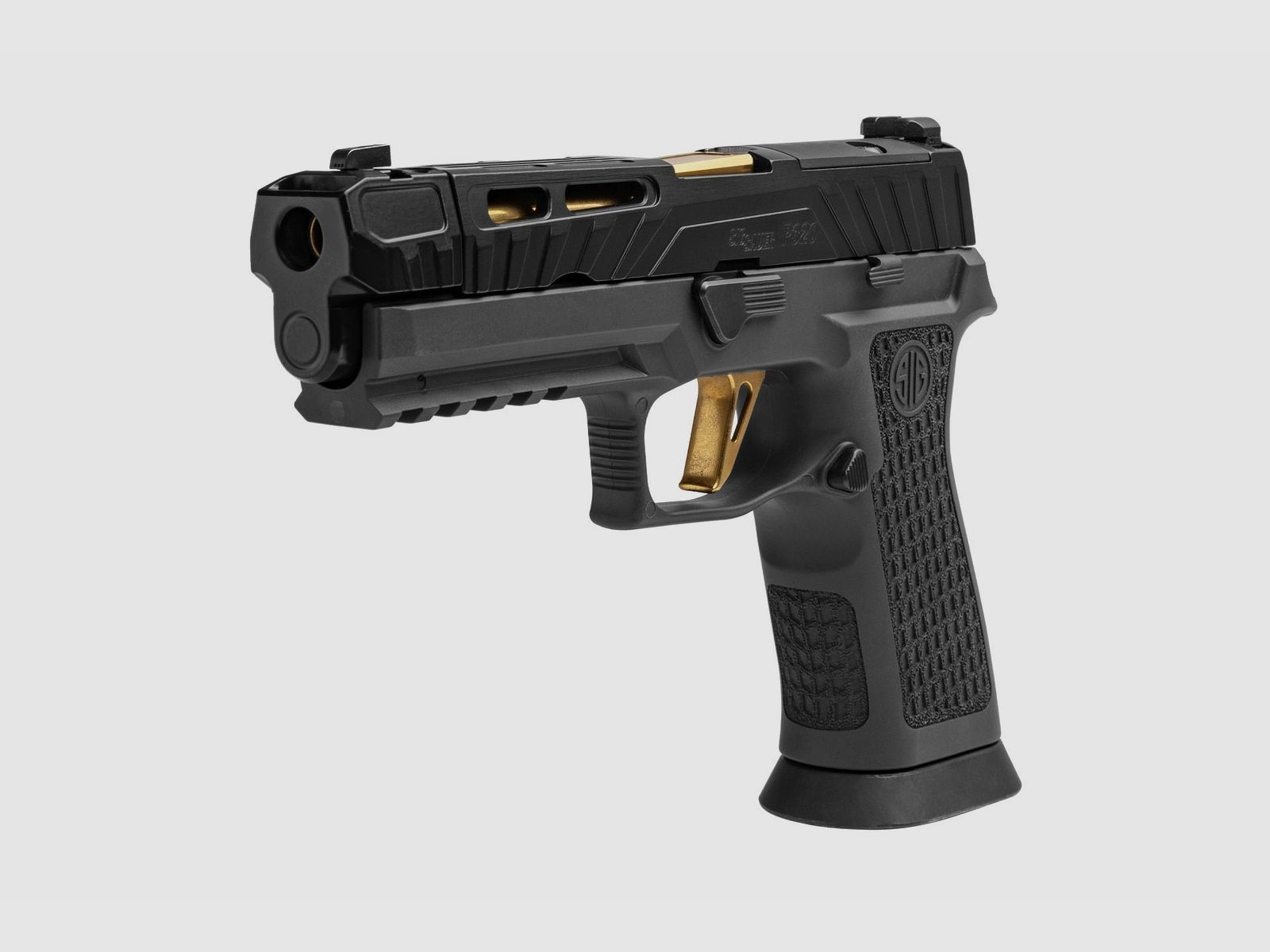 Sig Sauer P320 Spectre Comp. Schwarz/Gold 9mm Luger - Selbstladepistole