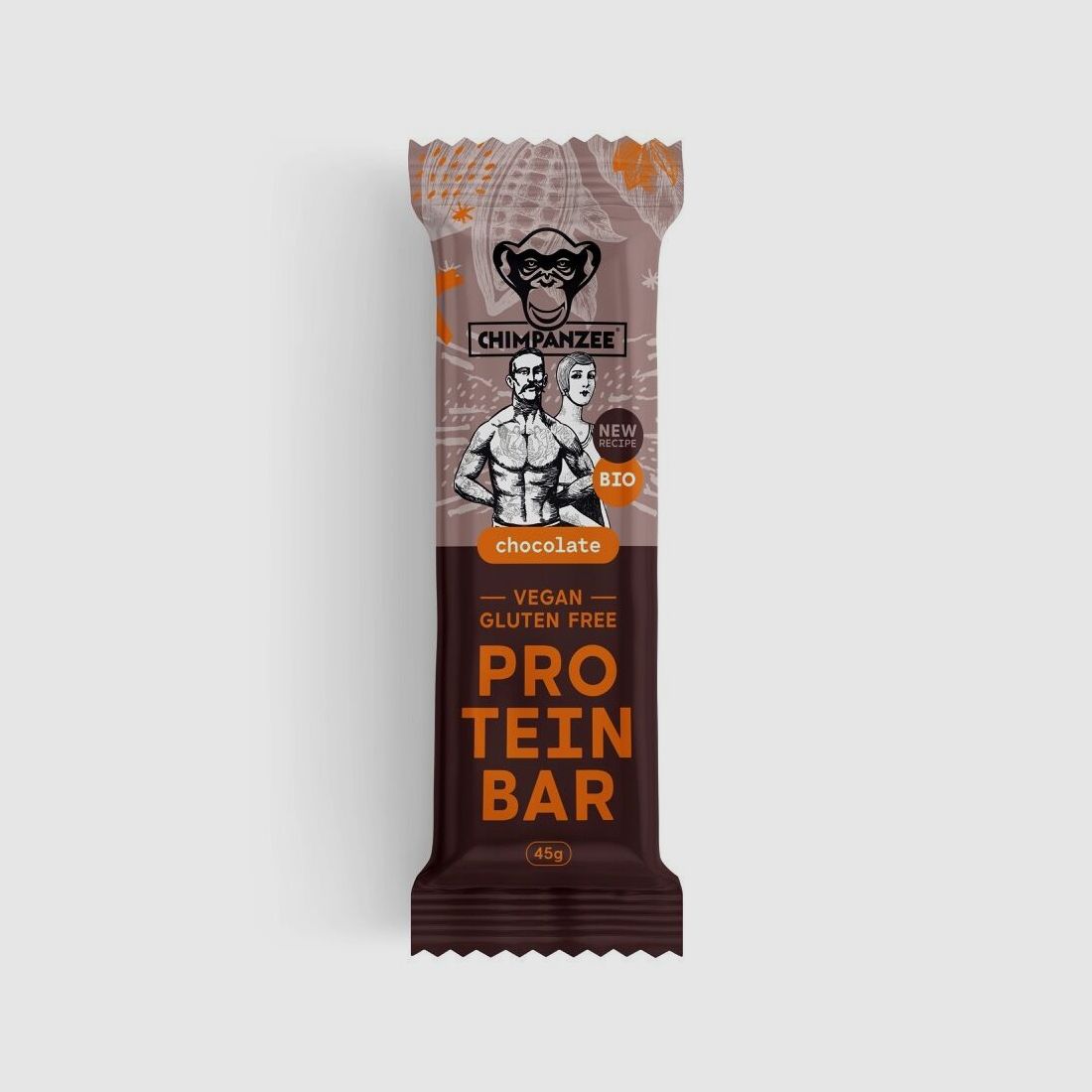 Barretta proteica Chimpanzee cioccolato BIO