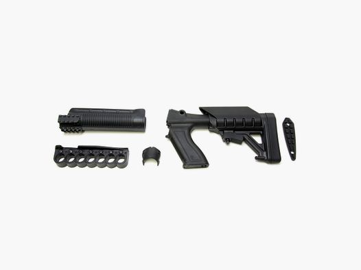 Archangel 500SC Système de Crosse de Fusil Tactique (Mossberg 500/590) - Polymère Noir
