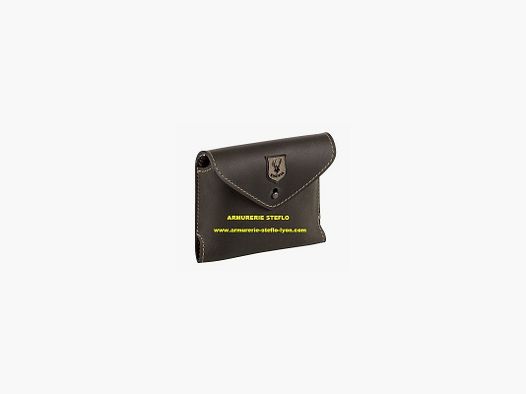 Pochette in pelle per 10 cartucce - Riserva
