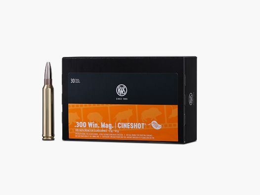 RWS .300 Win Mag Cineshot 147grs 9,5g - 50 disparos