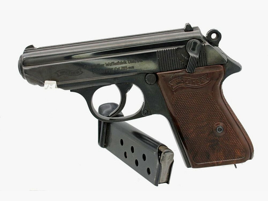Walther Sport- und Behördenwaffen Walther PPK Kal. 7,65 Top Stahlgriffstück