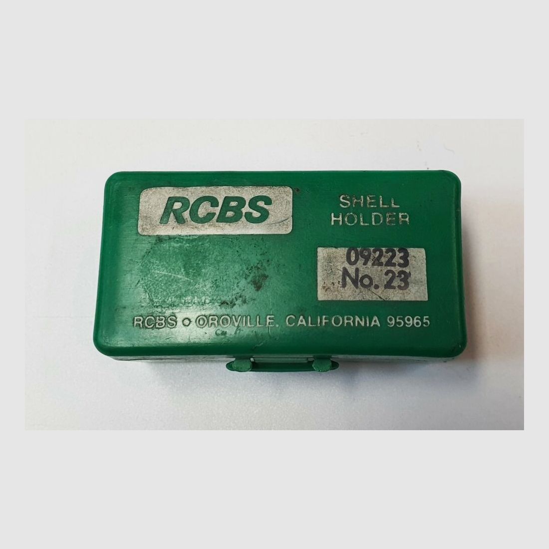 Set RCBS - set di supporti per bossoli RCBS #3, #8 e #11 in scatola verde RCBS