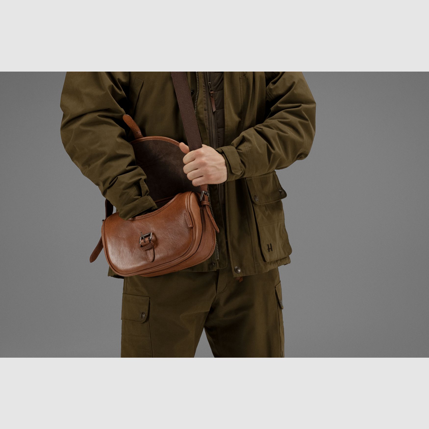 Retrieve Sac à cartouches Cognac – sac en cuir pour 125 cartouches, image 8 sur 8