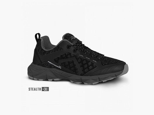 PENTAGON – MANN – KION TREKKINGSCHUHE Stealth Black