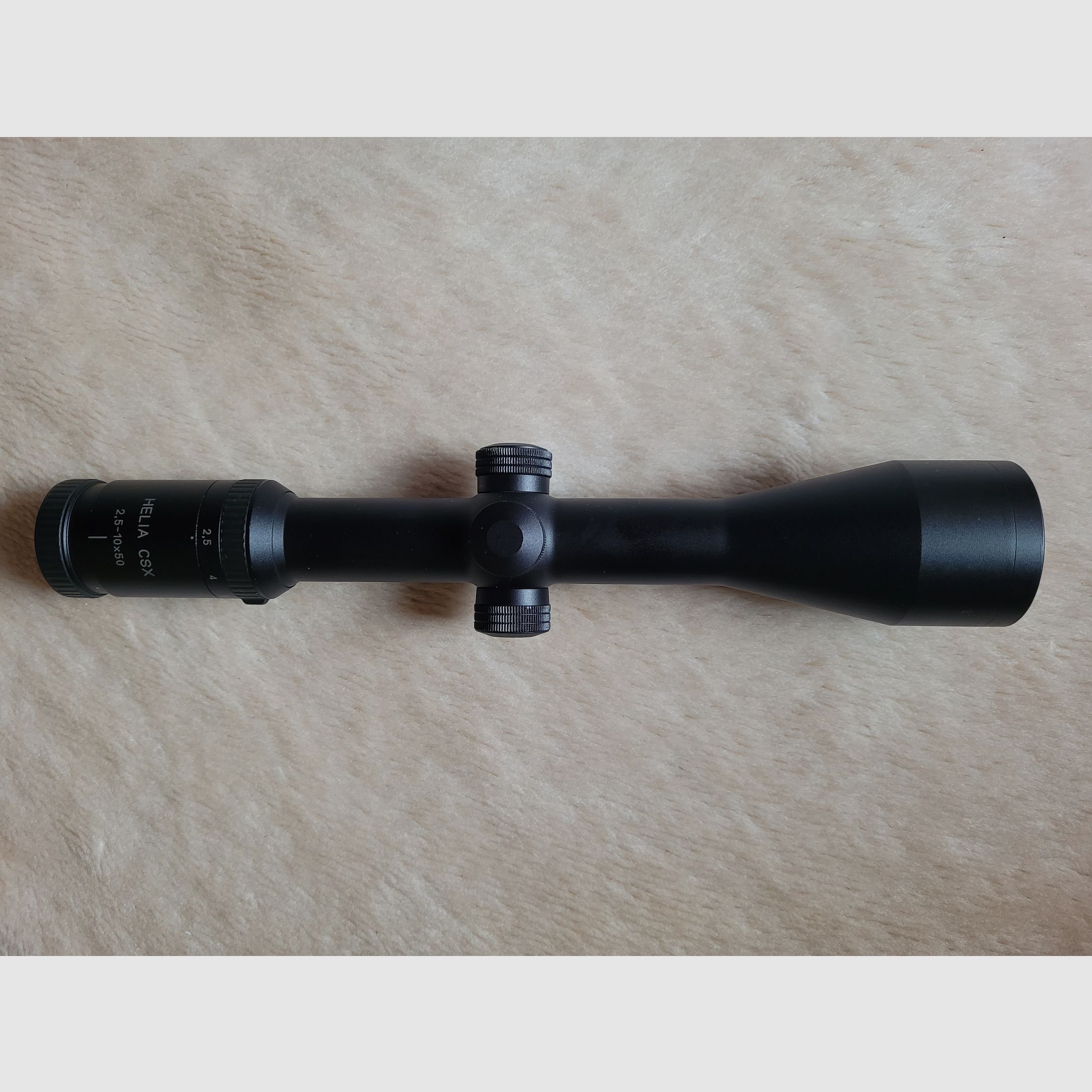 Kahles Helia CSX 2,5-10x50, Absehen 4 mit Leuchtpunkt und Blaser Sattelmontoge