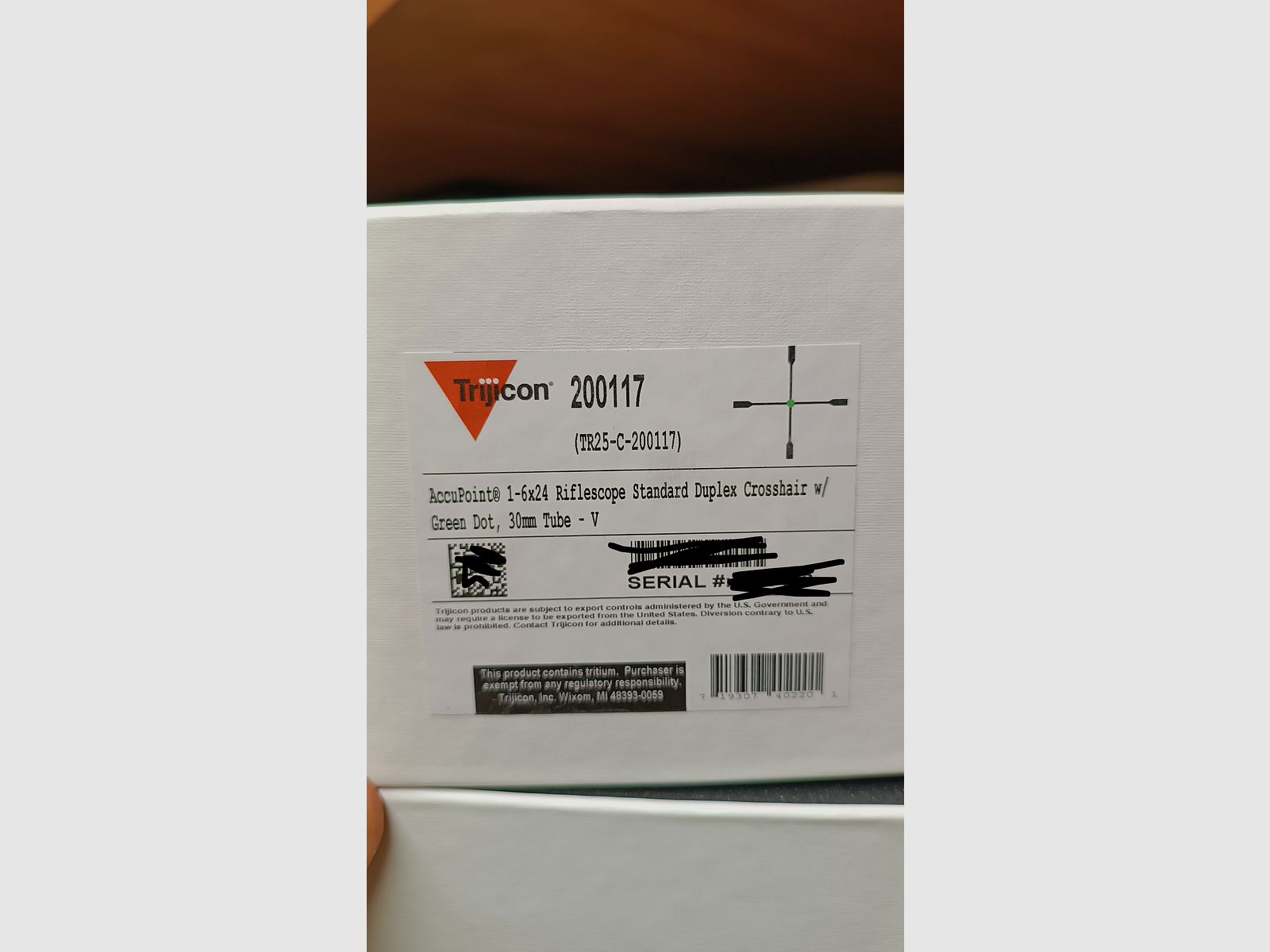 Trijicon TR25 1-6x24 Drückjagdglas