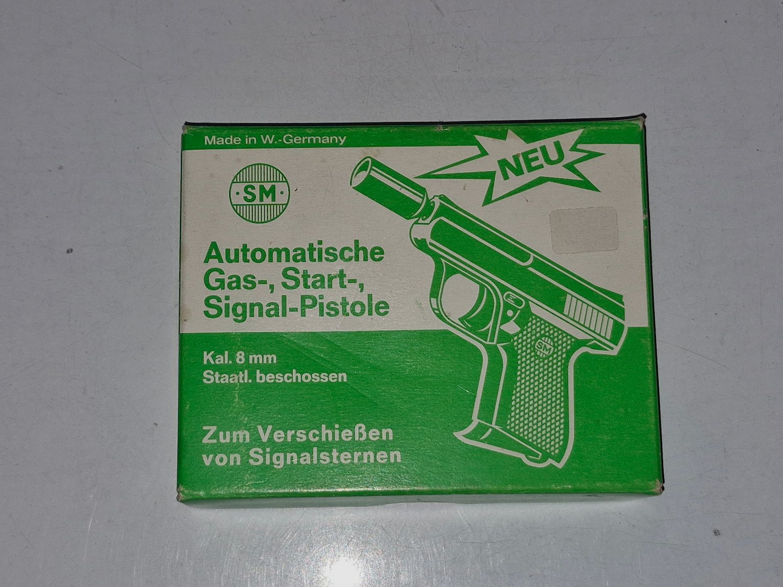 Broń sportowa Rhöner SM Mod. 15 - 8mm Knall - rok produkcji około 1975 w dobrym stanie i zadbana