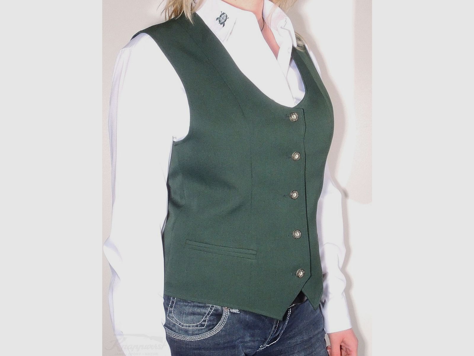 Gilet de tir pour femme vert foncé taille 46 n° de couleur 8, image 1 sur 2