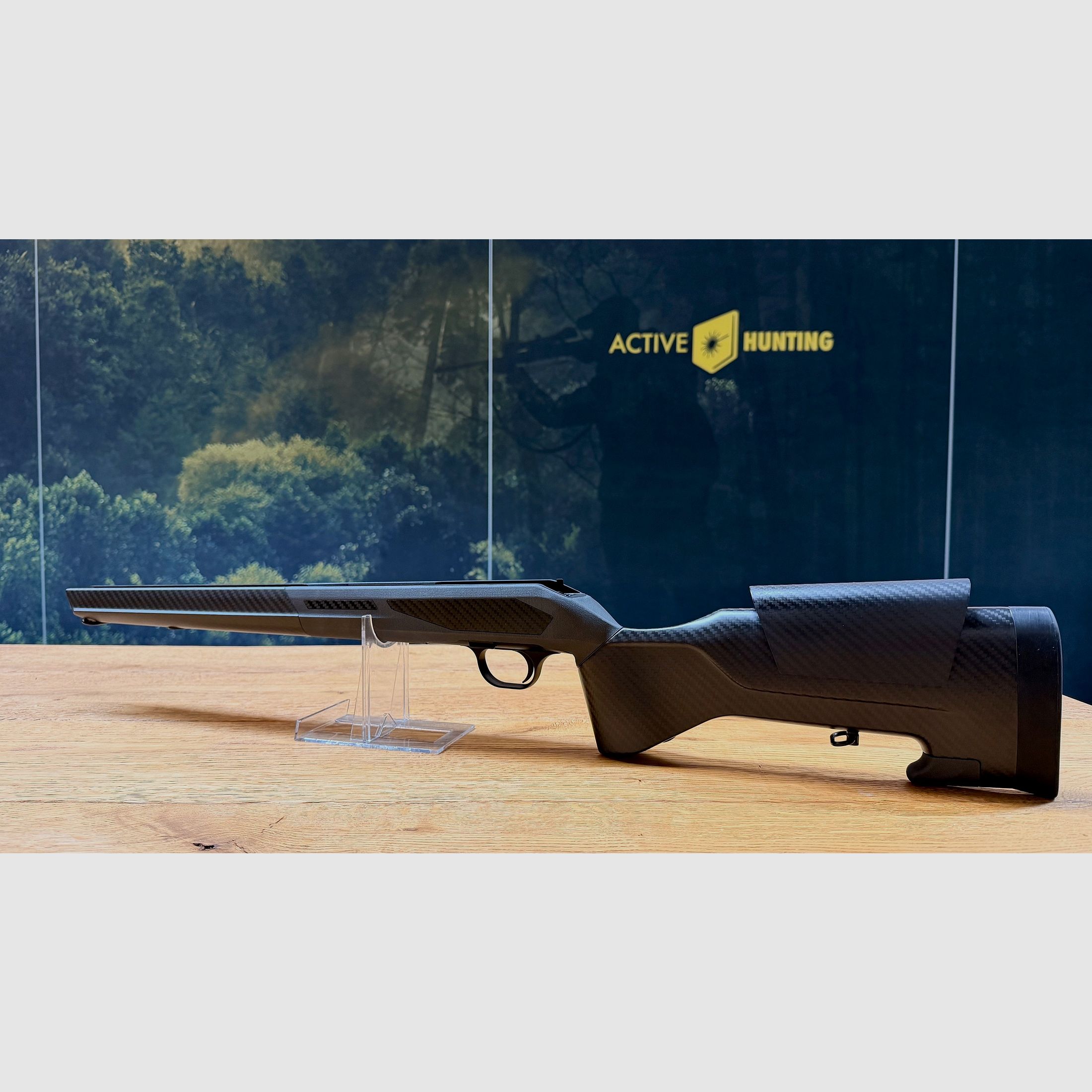 FBT – FINE BALLISTIC TOOLS / CARBON SUPERERGONOMIC SCHAFT FÜR BLASER R8 / MIT R8 SYSTEM!!!