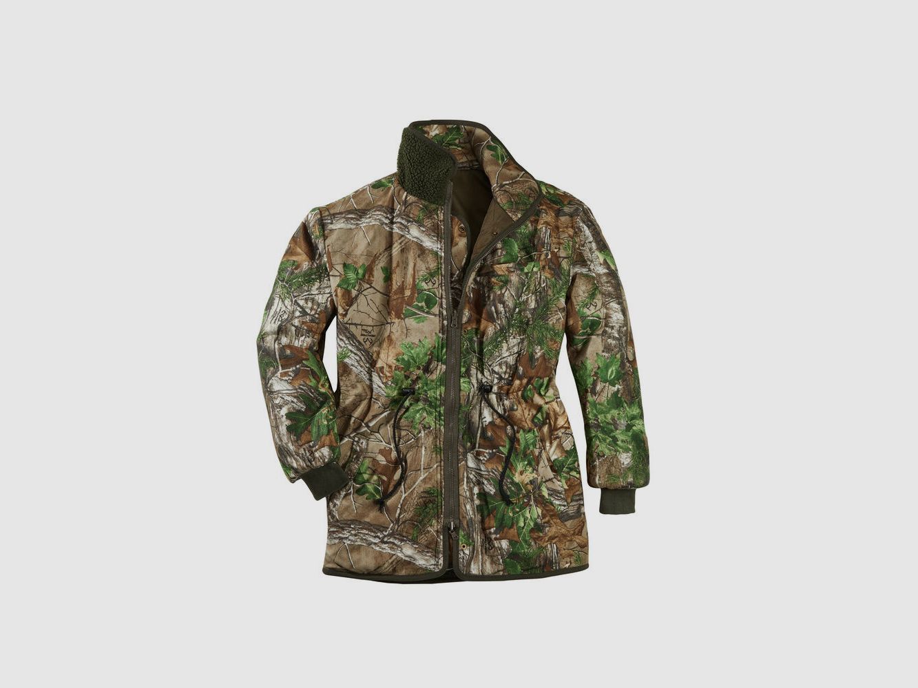 Scheibler Wendejacke Fox – Oliv/Camo Grün