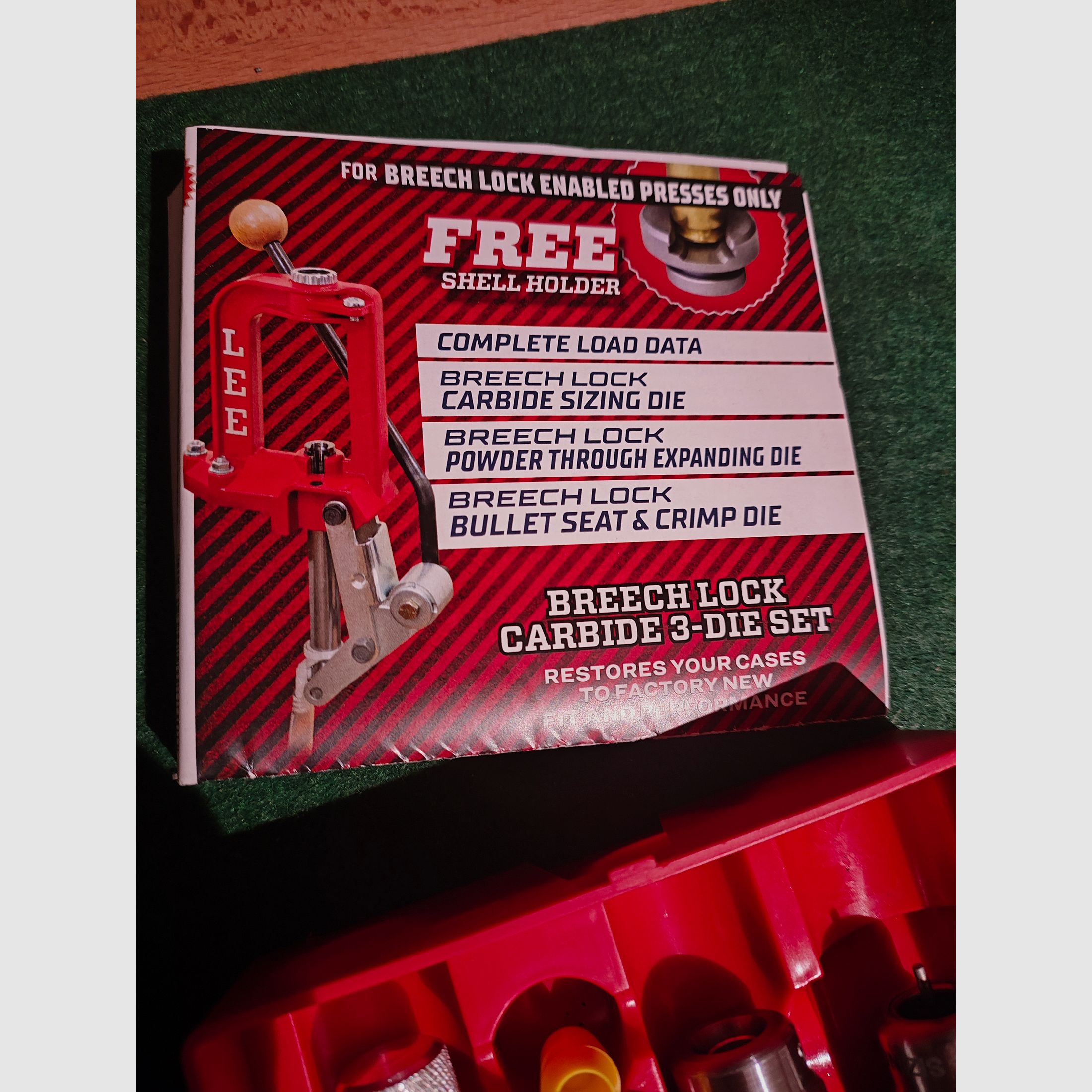 9mm Luger Lee Precision zestaw matryc