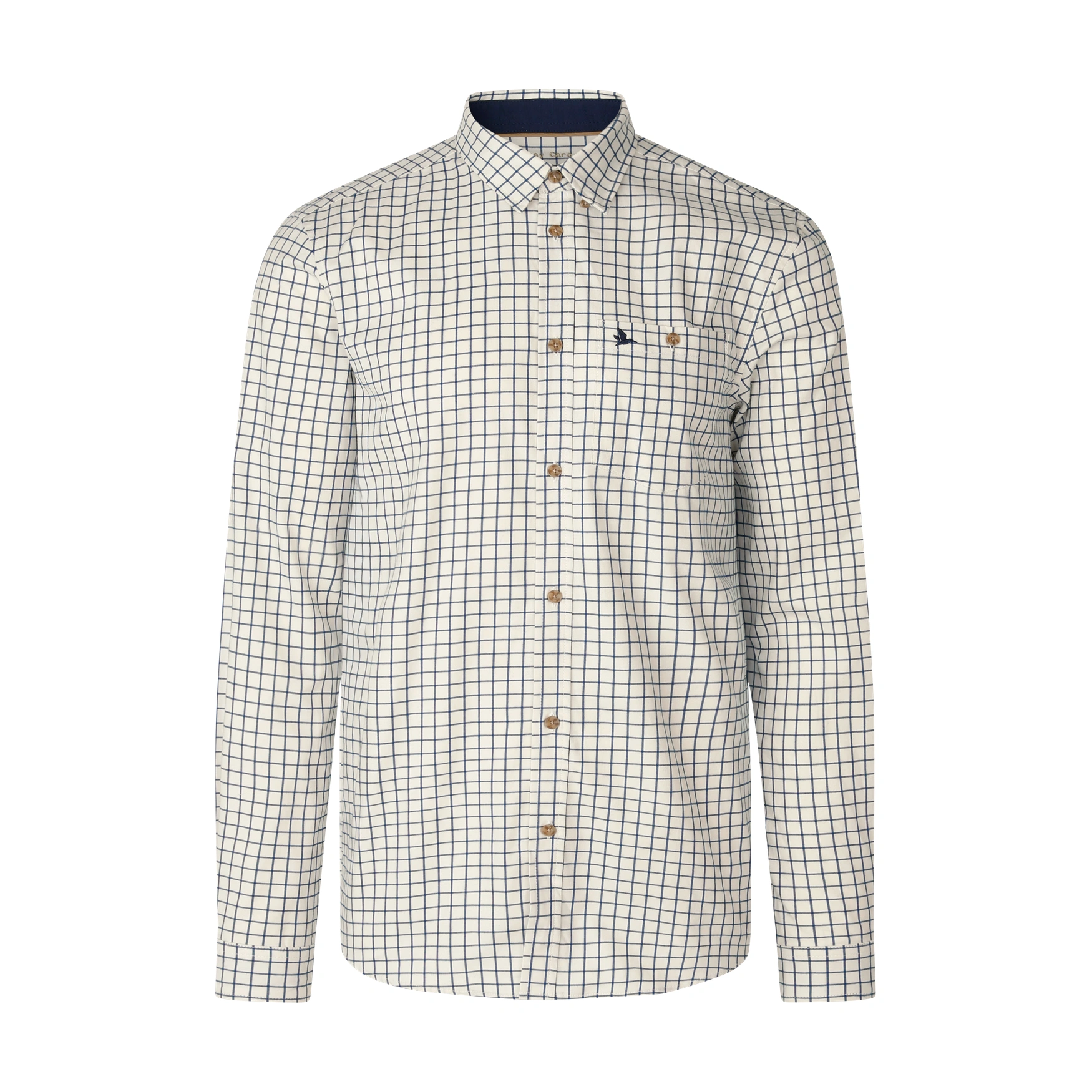Koszula SEELAND Oxford Shooting - Dark Sapphire Check (403045025), zdjęcie 6 z 6