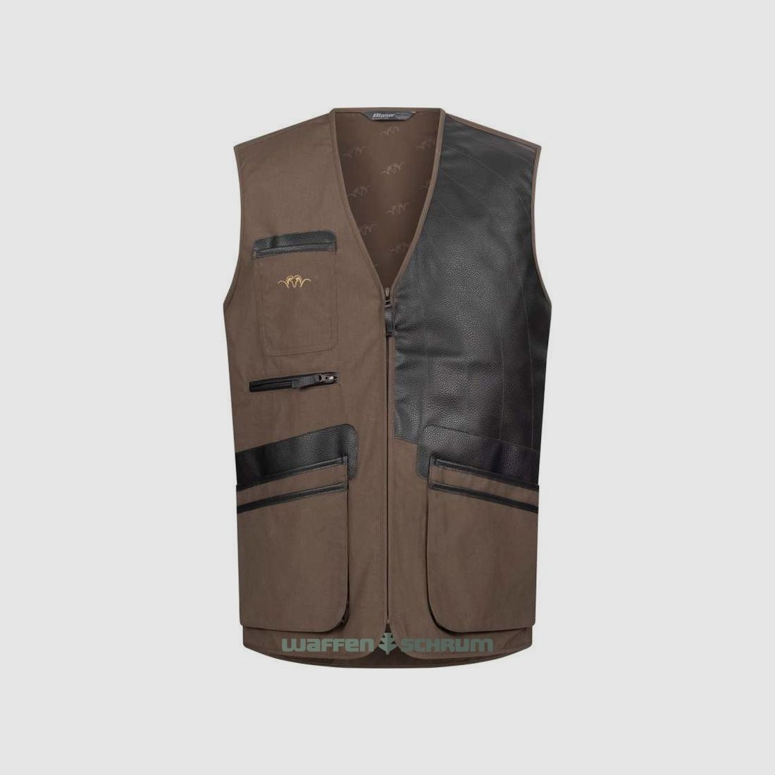 Blaser shooting vest all year left brown