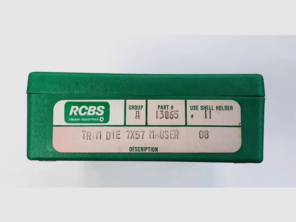 RCBS Pudełko na matryce do ładowania P/N 13865