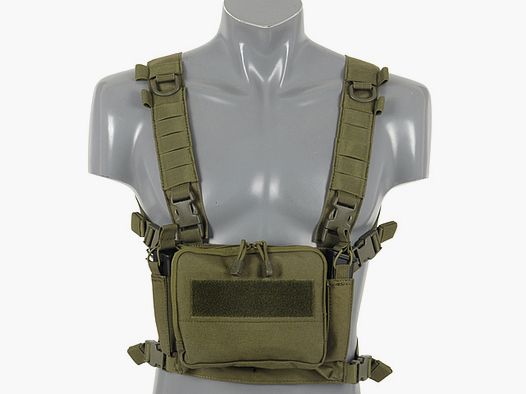 Compact Multi-Mission Chest Rig - Olive [8FIELDS]