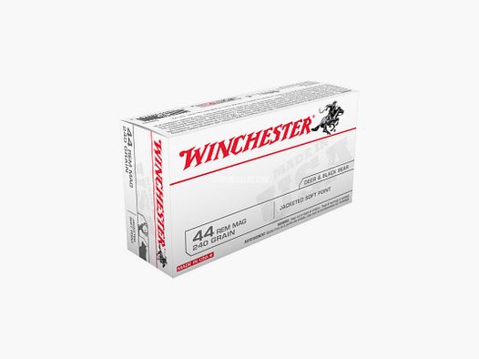 MUNITIE PATRONEN WINCHESTER 44 MAGNUM JACKETED SOFT POINT CQ4240