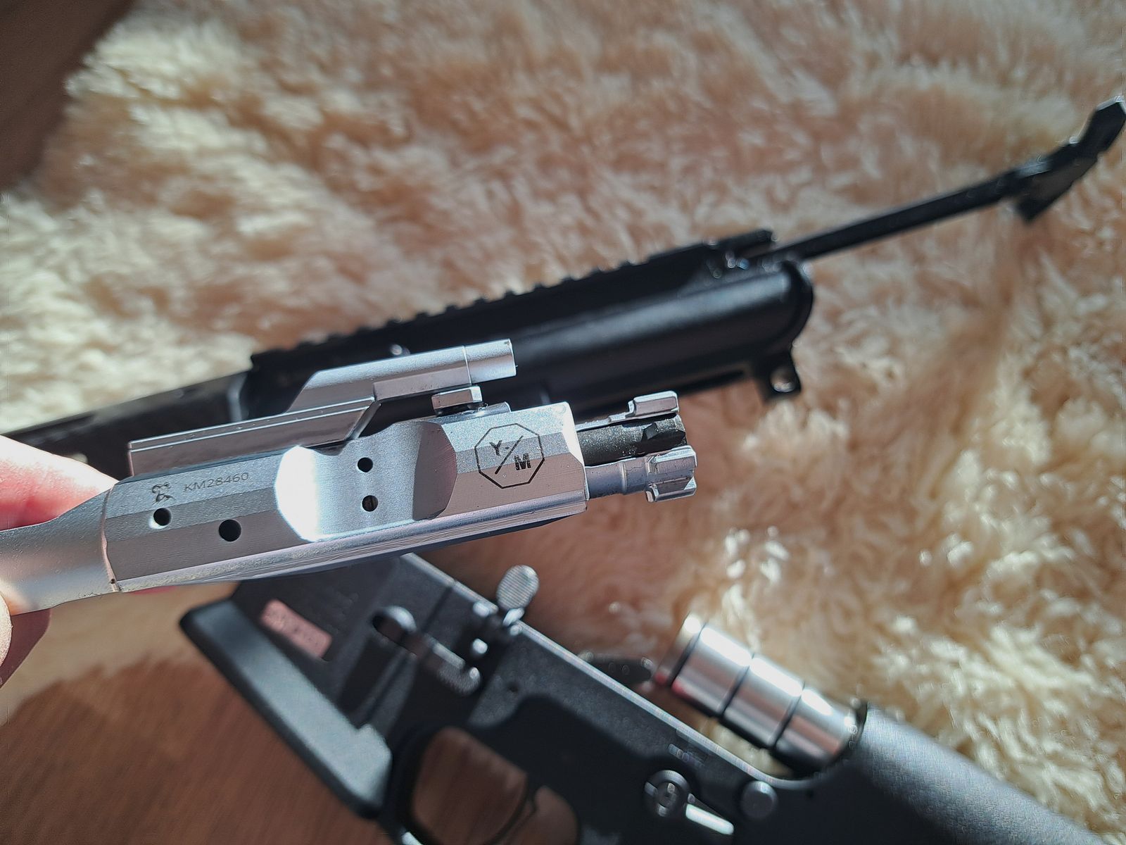 KE ARMS LLC AR-15 KP-15 ¿Qué haría Stoner? 2020 Negro WWSD 2020 bien cuidado .223 Rem, imagen 10 de 12