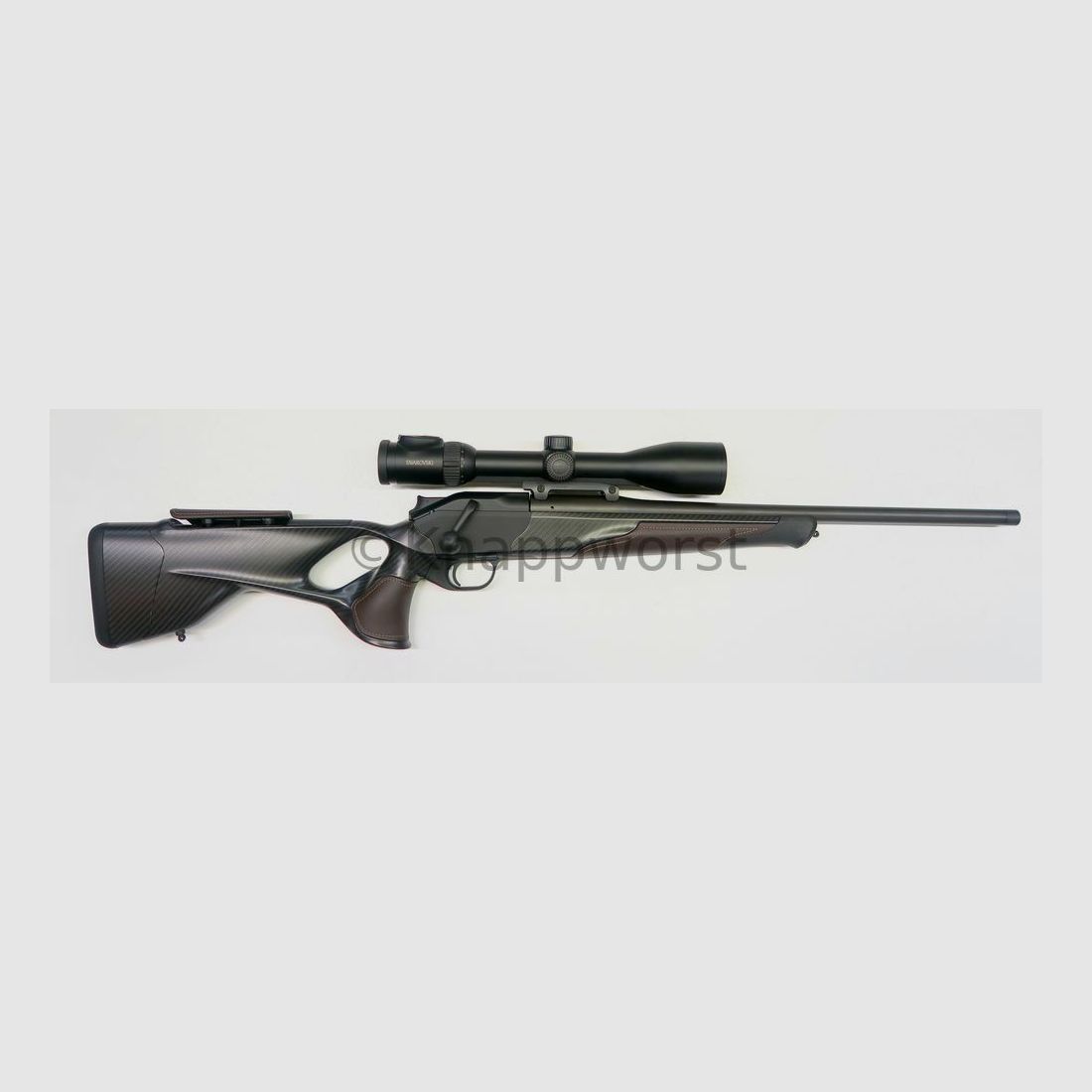 Blaser wapens R8 Ultimate leer carbon VSR 308Win. inclusief Swarovski 2-16x50
