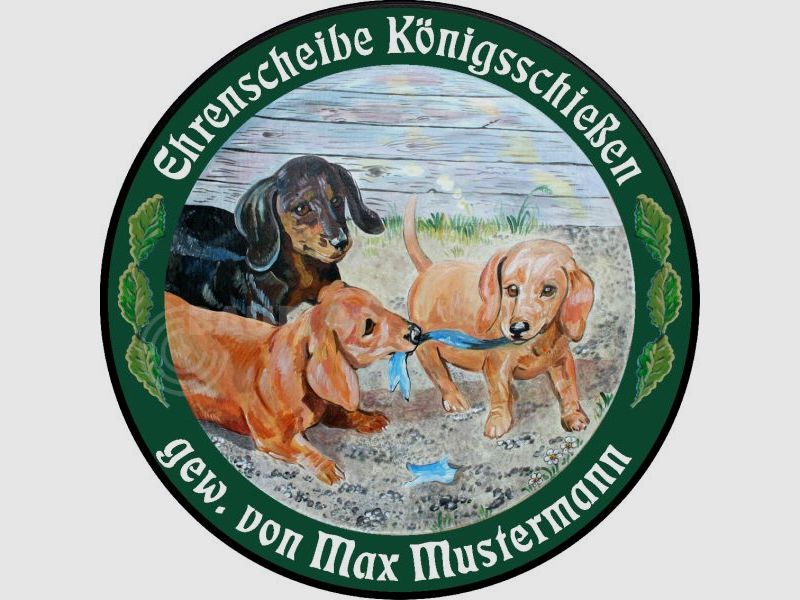 Schützenscheibe ECO-LINE Motiv 231