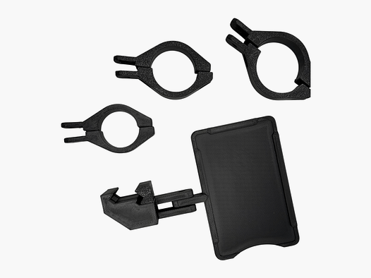 Filamelt DOPE-kaartenhouder - flexibel te monteren, inclusief 5 blanco kaarten