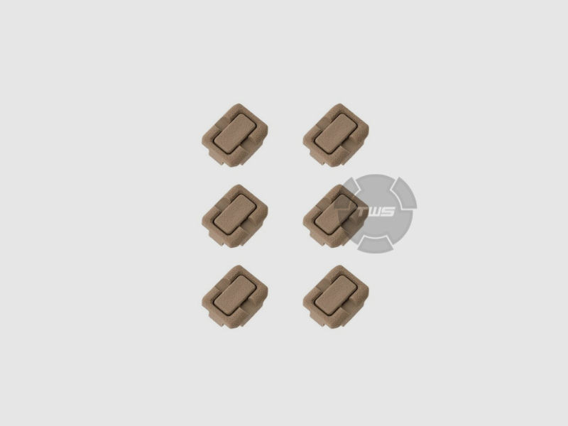 MAGPUL MAG1296 Wire Control Kit M-Lok FDE 6 Stk, Bild 2 von 4