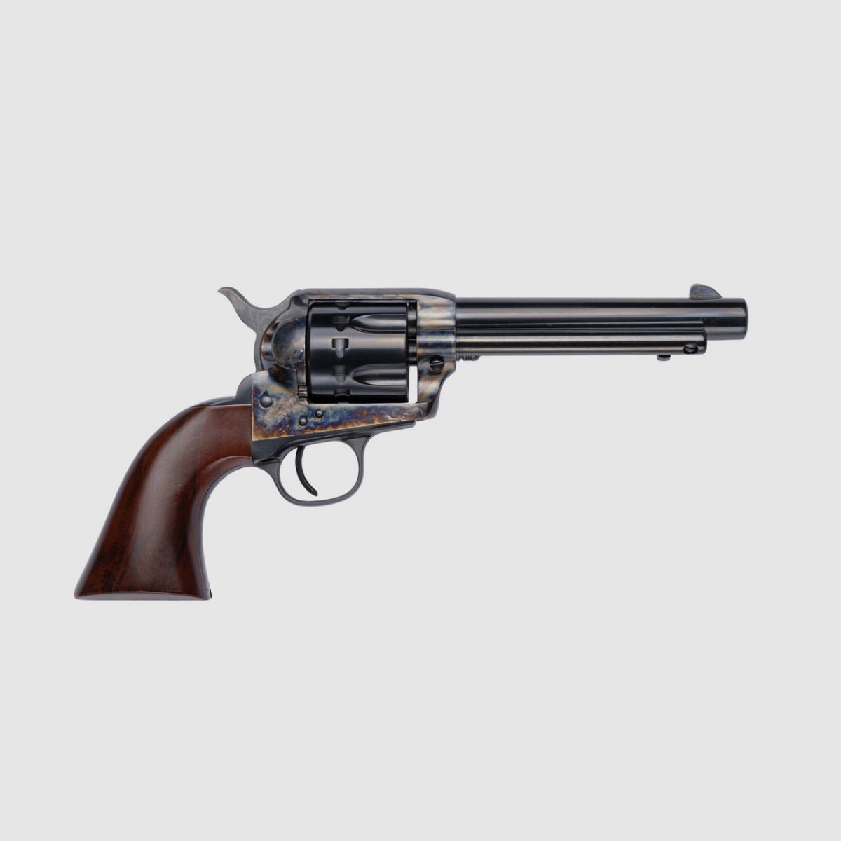 REV UBER 1873 CATTLEMAN .QD .45COLT 4.3/4" NEUES MODELL LAITON NICKELE, Bild 13 von 19