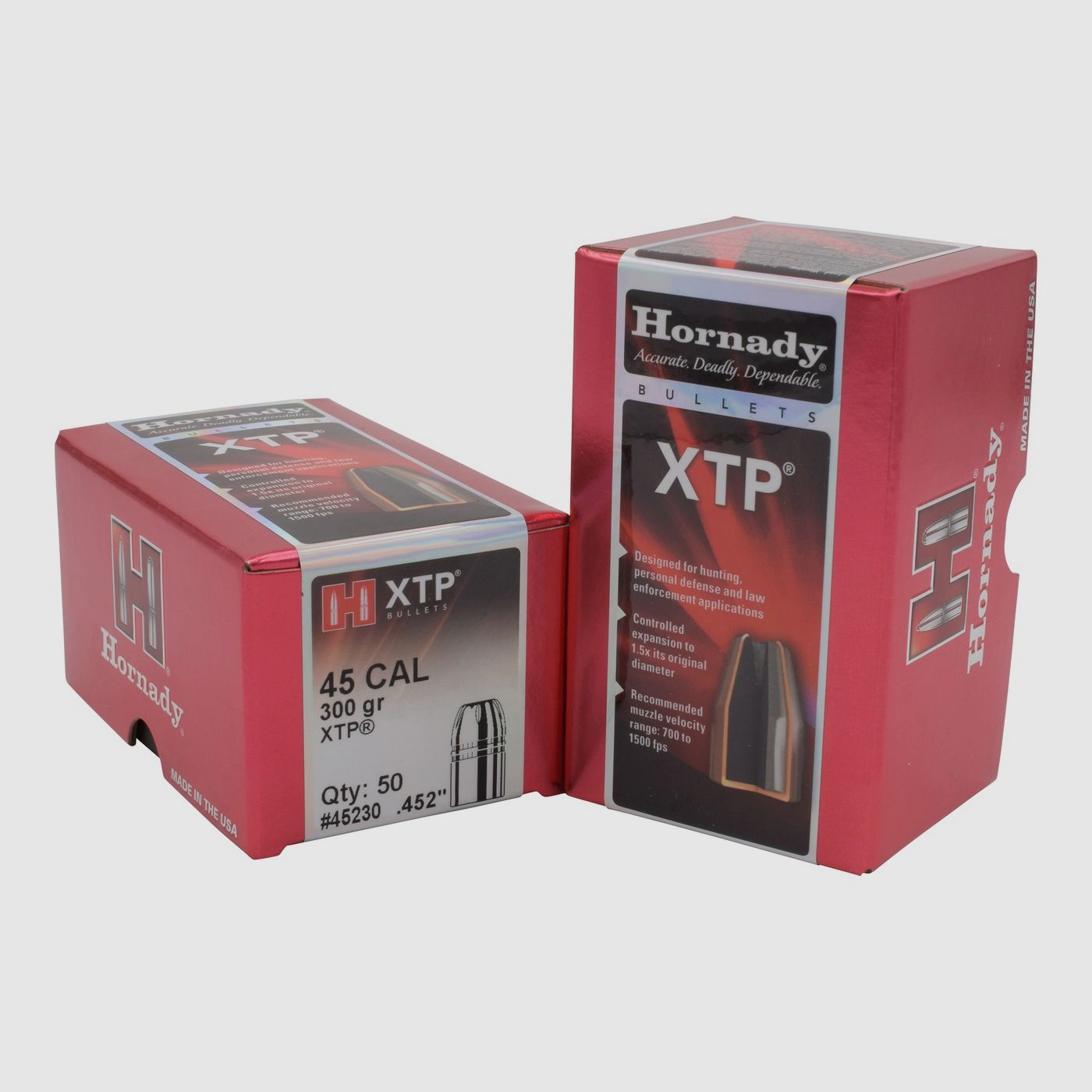 Hornady BULLETS .45/.452 300GR HP XTP – 50 pcs.