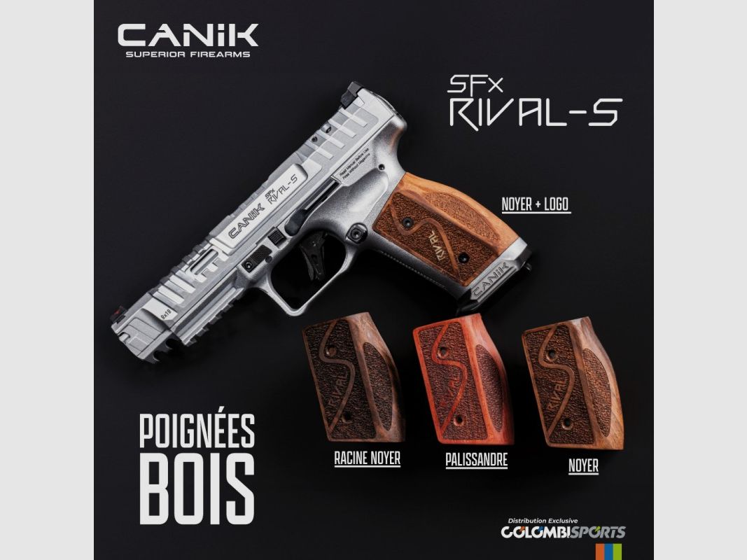 Drewniana Rączka CANIK Rival-S Orzech, zdjęcie 4 z 4