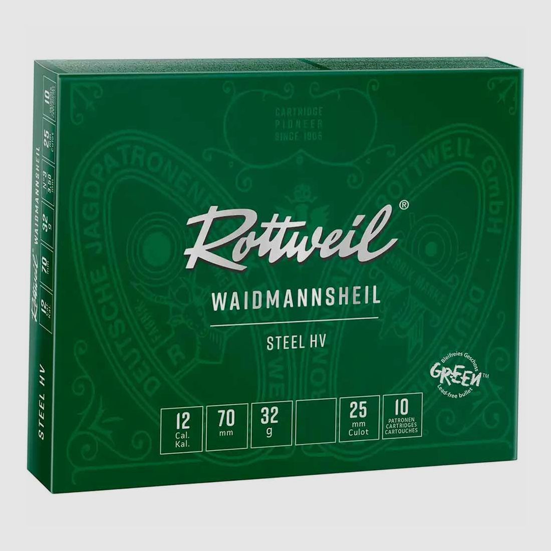 Rottweil 20/70 Waidmannsheil Steel HV  3,5mm - 24g