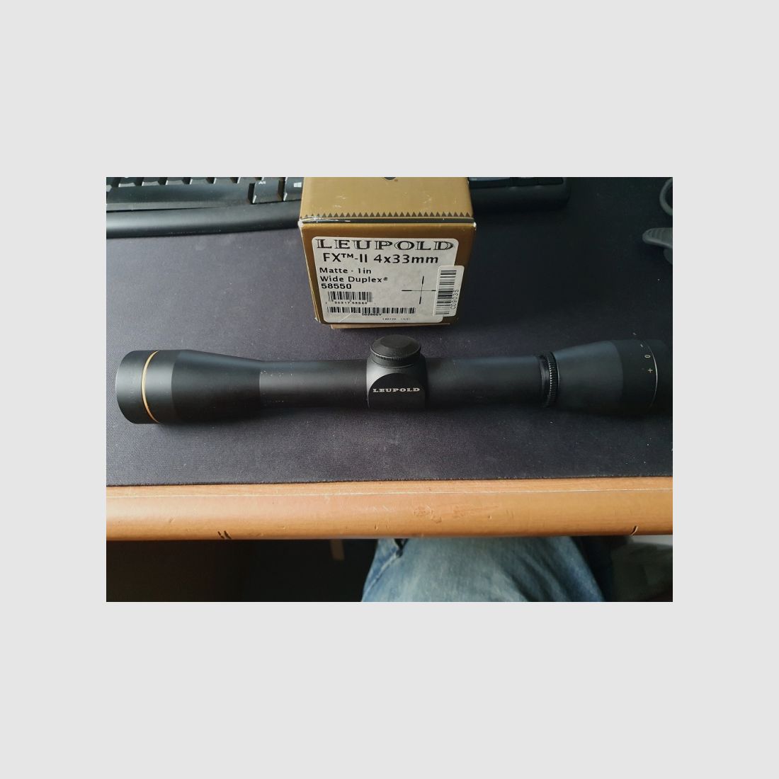 LEUPOLD ZIELFERNROHR FXll 4X33MM