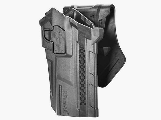 Amomax Paddle Holster Amomax Hi-Capa 2011 Red Dot RH – Black