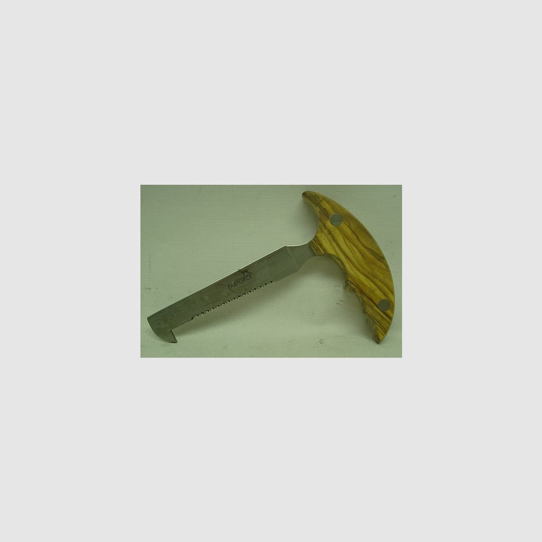 Aufbrechsäge Olivenholz - Klinge 11 cm, Säge 5,5 cm