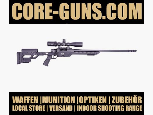 Fucile a ripetizione Messerschmitt Match-Rep.-Büchse MPR 6,5Creedmoor con calcio fisso da 24" Il tuo fucile a ripetizione da competizione per iniziare nel campo del Long Range