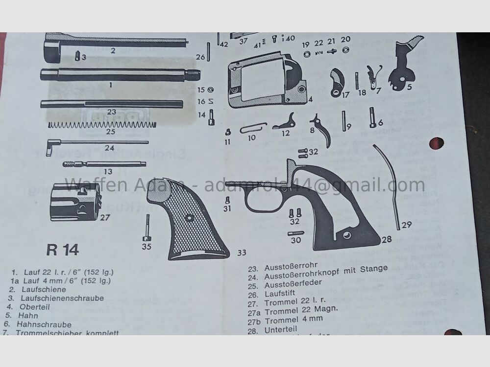 RECK F in de vijfhoek R 20,6 inch looplengte