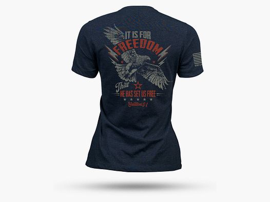 Women's T-Shirt HE HAS SET US FREE