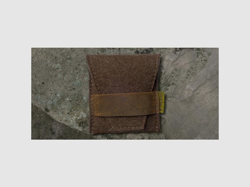 Tawny Owl Rifle 5-piece Felt Cartridge Case