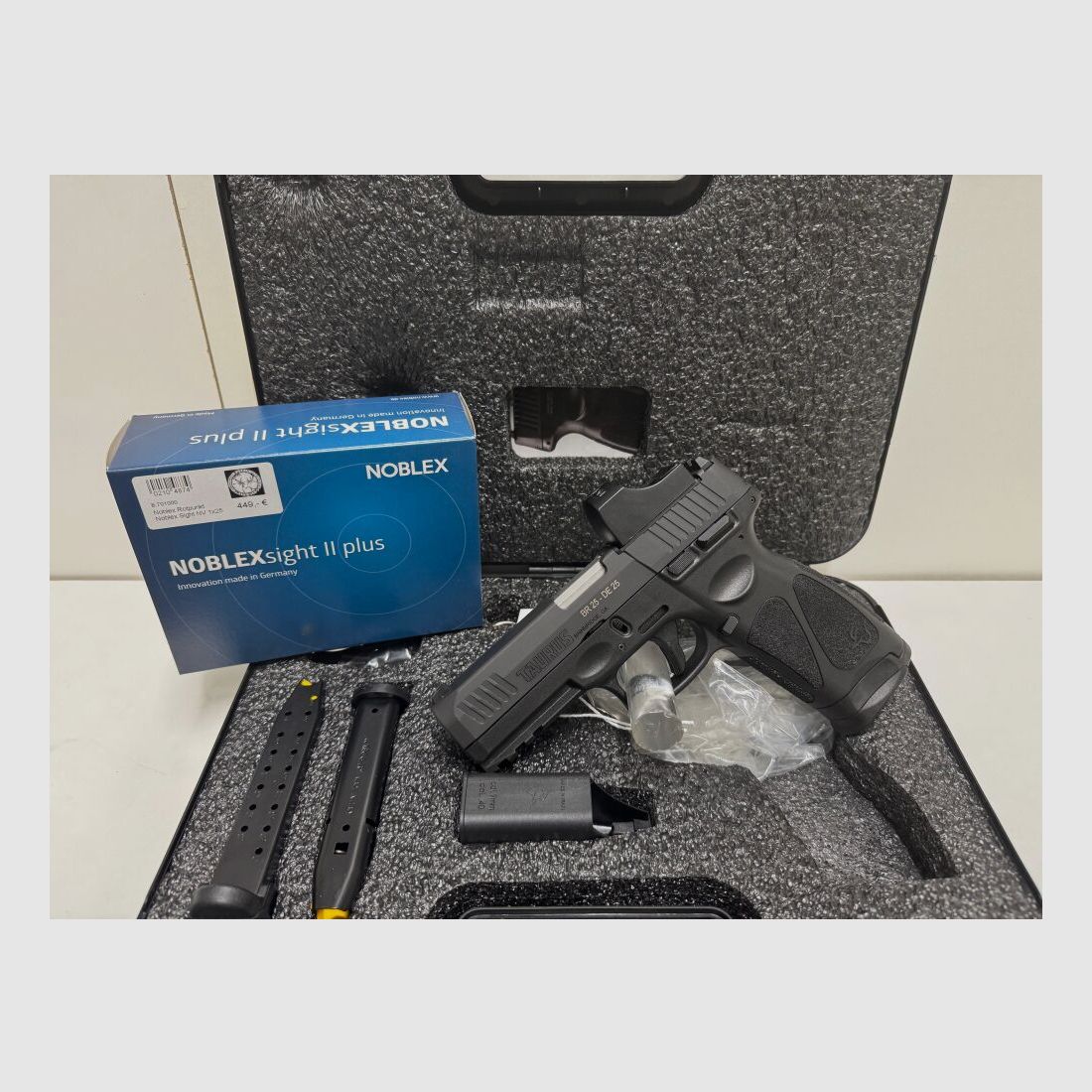 TAURUS G3 T.O.R.O. mit Noblex Sight II Plus - Waffen Friedrichs