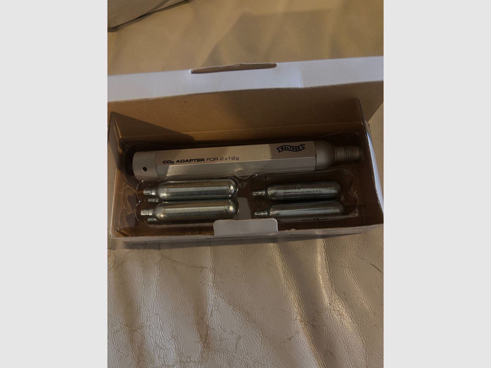 Walther Co2 Adapter für 2x 12g Kapseln 