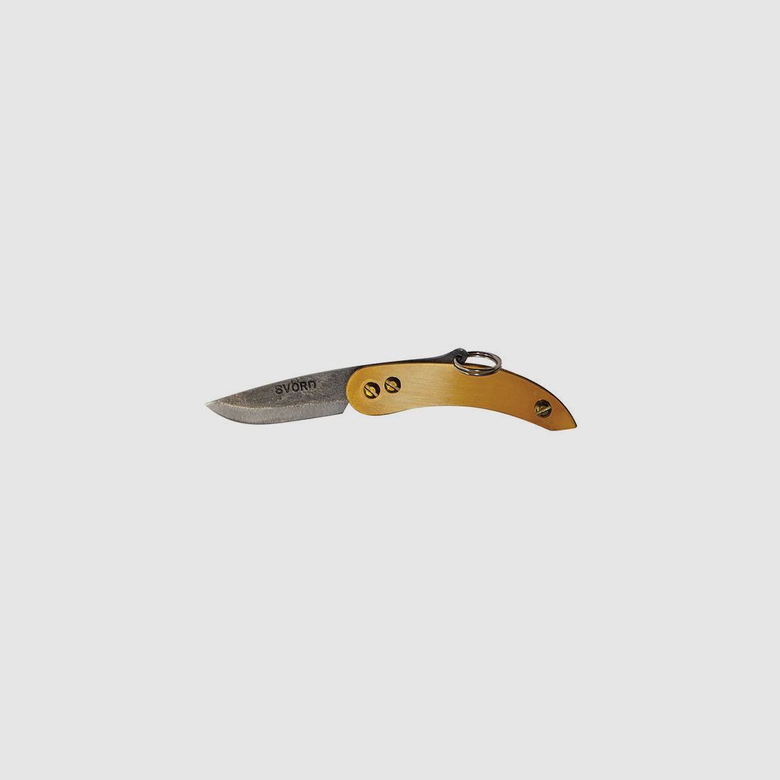 Svord Peasant Micro Brass Messer