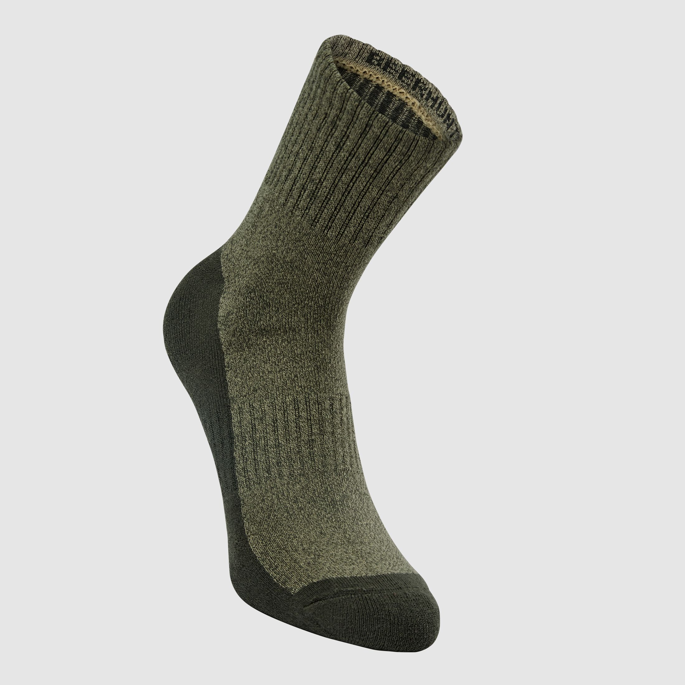 Hemp Mix Socken - Green – Size: 40/43