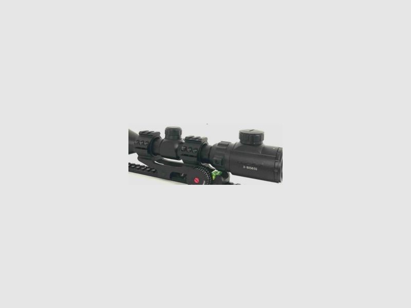 Block mount for 25.4 / 30 mm with integrated inclinometer and bubble level, Weaver-Picatinny rail