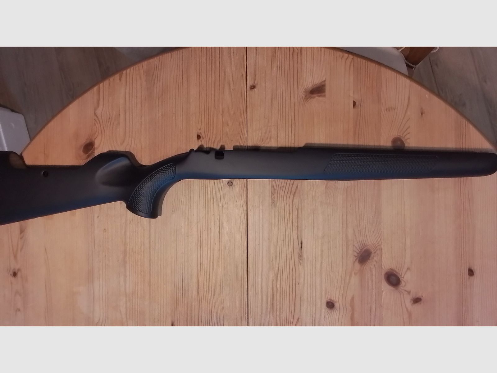 Anschütz Wechselschaft, schwarz bezogen