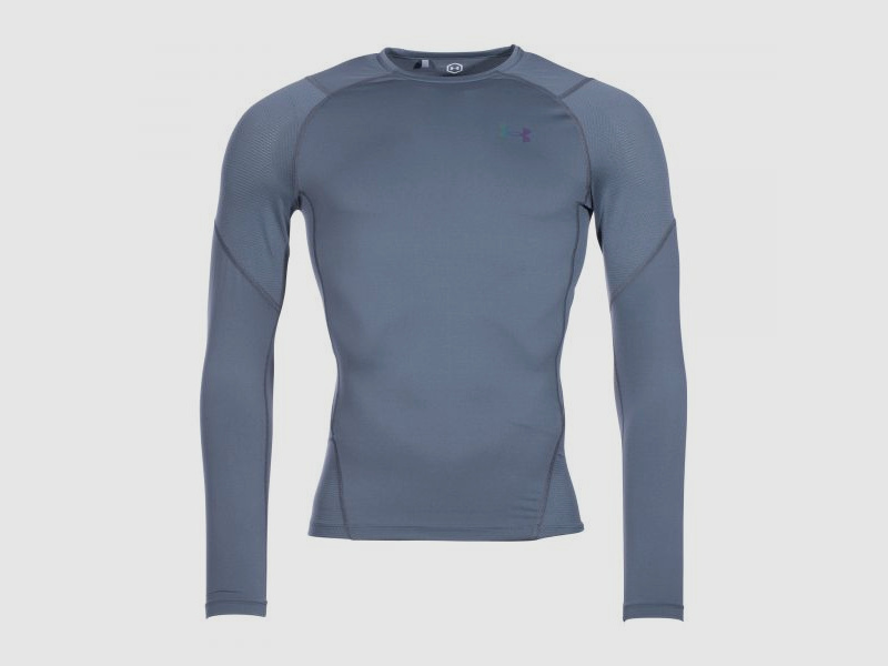 Under Armour Under Armour Sportshirt Rush Heatgear 2.0 Comp LS pitch gray