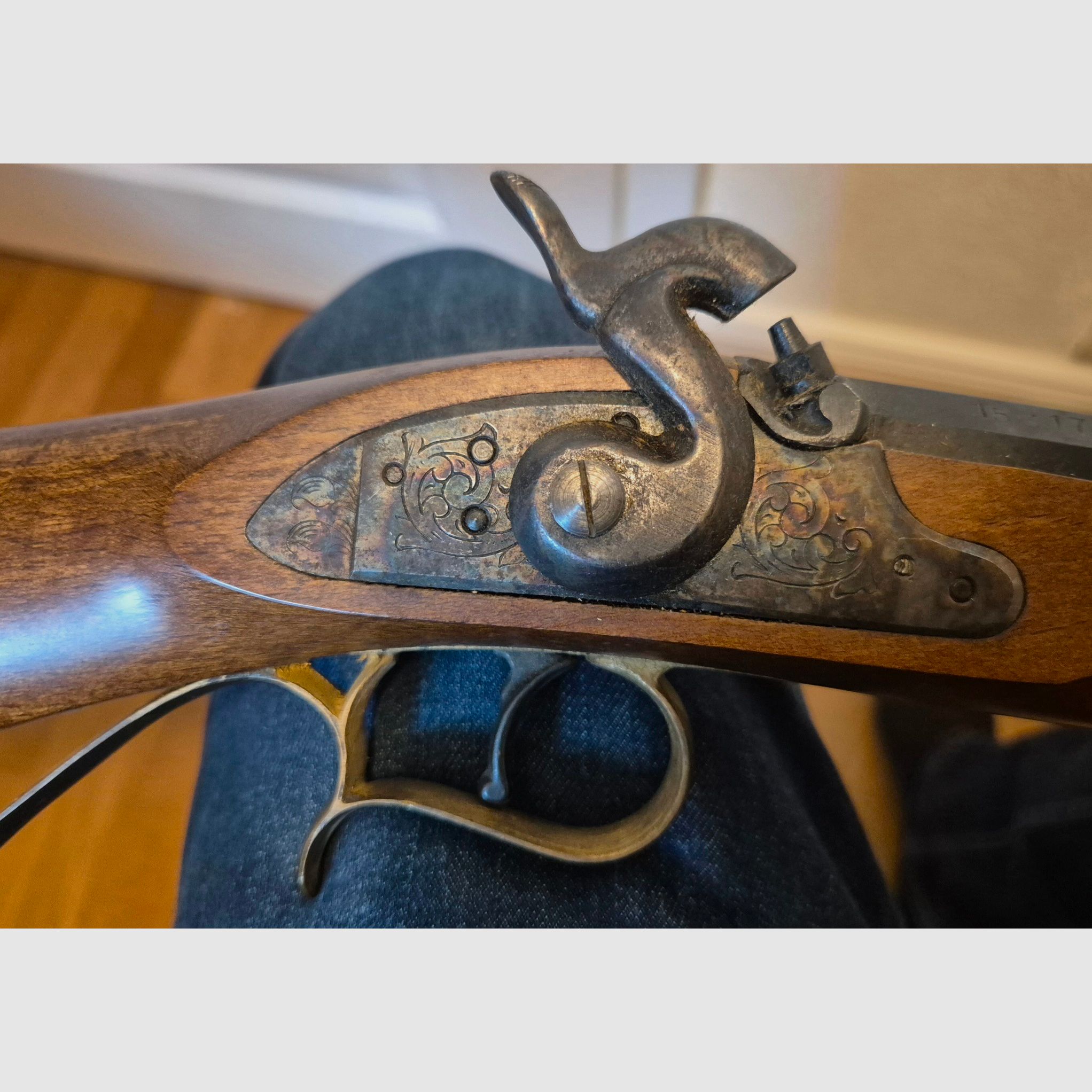 Réplique de fusil à percussion à chargement par la bouche antique calibre 45