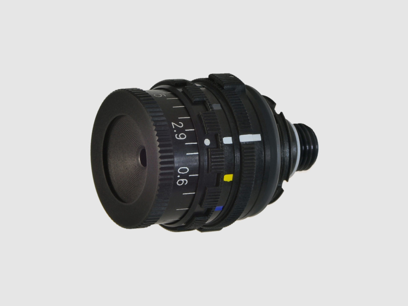 Diaphragme iris avec filtre coloré et Pol Sight 3.0 Combi, avec orange